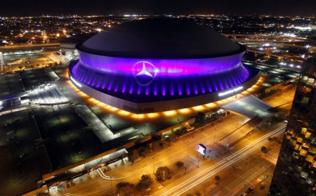 Le SuperDome de la Nouvelle-Orléans !